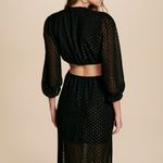 VESTIDO LOUISA LONGO                                                                                 PRETO