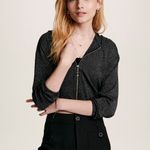 CARDIGAN IDA LUREX                                                                                   PRETO