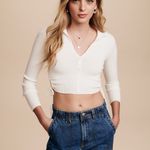 TRICOT JORDANA CROPPED                                                                               OFF WHITE