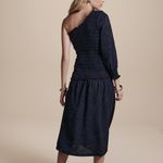 VESTIDO NARA MIDI MARINHO