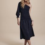 VESTIDO NARA MIDI MARINHO