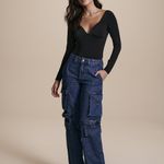 CALÇA OPRAH CARGO JEANS
