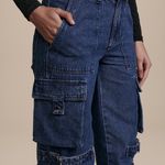 CALÇA OPRAH CARGO JEANS
