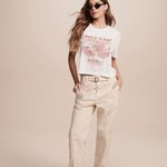 CALÇA TATA CENOURA AREIA