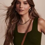 CROPPED SIMONE VERDE MILITAR