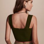 CROPPED SIMONE VERDE MILITAR