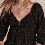 BLUSA FABI MANGA LONGA PRETO
