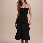 VESTIDO GIU MIDI PRETO