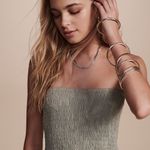 VESTIDO GIU MIDI VERDE GARRAFA