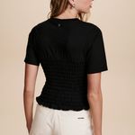 SHORTS PILAR CINTURA ALTA OFF WHITE