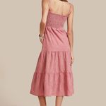 VESTIDO ABU DHABI MIDI ROSA BEBE