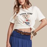 CAMISETA T-SHIRT GEORGIA OFF WHITE
