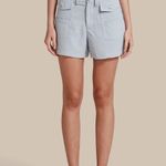 SHORTS LIMA CINTURA ALTA AZUL BEBE