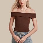 BLUSA TRICOT BOGOTA MARROM