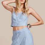 CROPPED BERNA AZUL BEBE
