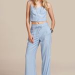 CALÇA JERUSALEM RETA AZUL BEBE