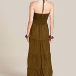 VESTIDO CLARICE LONGO VERDE MILITAR