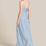 VESTIDO VITTORIA LONGO AZUL BEBE