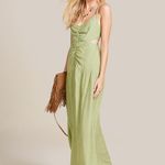 VESTIDO VITTORIA LONGO VERDE CLARO