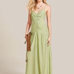 VESTIDO VITTORIA LONGO VERDE CLARO