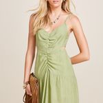 VESTIDO VITTORIA LONGO VERDE CLARO