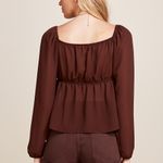 BLUSA MABEL MARROM