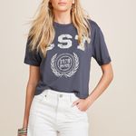 CAMISETA T-SHIRT KIRA MESCLA CHUMBO