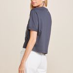 CAMISETA T-SHIRT KIRA MESCLA CHUMBO