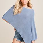 PONCHO CARMELA AZUL BEBE