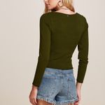 TRICOT ANGÉLICA VERDE MILITAR
