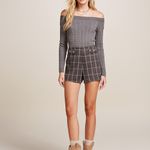 SHORTS SOPHIA CINZA CHUMBO