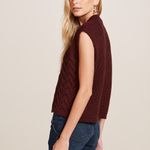 COLETE TRICOT ISA MARROM