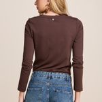 BLUSA DORIS MARROM
