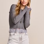 TRICOT INGRID CINZA