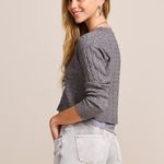 TRICOT INGRID CINZA