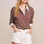POLO LETICIA MARROM