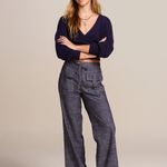 CALÇA CHLOE AZUL ESCURO