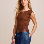 TRICOT LUANA MARROM
