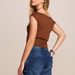TRICOT LUANA MARROM