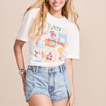 CAMISETA T-SHIRT HERA LARANJA