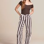 CALÇA SARJA MILENA MARROM
