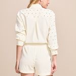 CAMISA BEBEL AMARELO