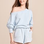 BLUSA MOLETOM LILY AZUL