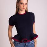 Blusa Natalie Bicolor