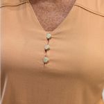 Blusa Viscose Plana Botoes