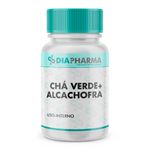 Chá Verde 150mg + Alcachofra 300mg 90 Cápsulas