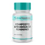 Composto Afrodisíaco Feminino com Maca Peruana 30 Cápsulas