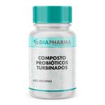 Composto Probióticos Turbinados 60 Cápsulas