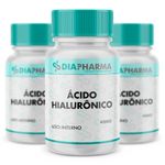 Kit 3 Ácido Hialurônico 40mg 30 Cápsulas