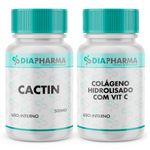 Kit Pele Firme - Cactin + Colágeno Hidrolisado Com Vit C